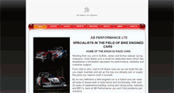 Desktop Screenshot of abperformance.co.uk